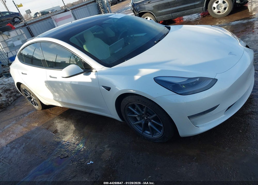 2021 TESLA MODEL 3 LONG RANGE DUAL MOTOR ALL-WHEEL DRIVE VIN: 5YJ3E1EB6MF993199