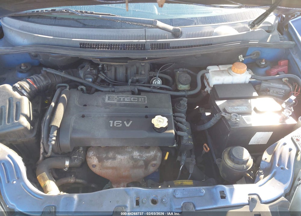 2008 CHEVROLET AVEO LS VIN: KL1TD56678B199579