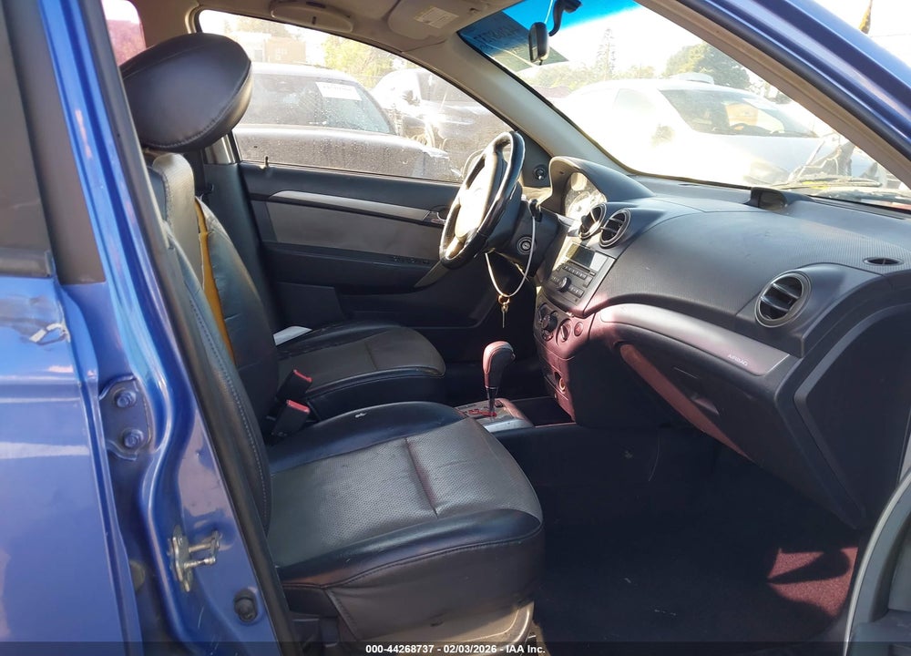 2008 CHEVROLET AVEO LS VIN: KL1TD56678B199579