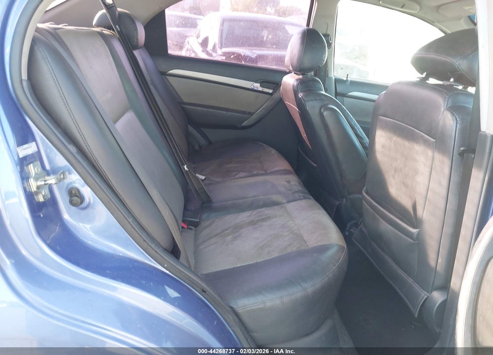 2008 CHEVROLET AVEO LS VIN: KL1TD56678B199579