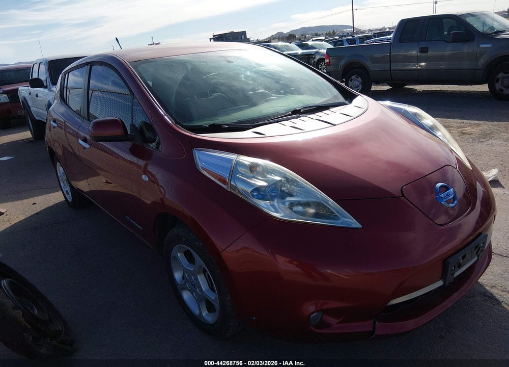 2011 NISSAN LEAF SL VIN: JN1AZ0CP6BT004044
