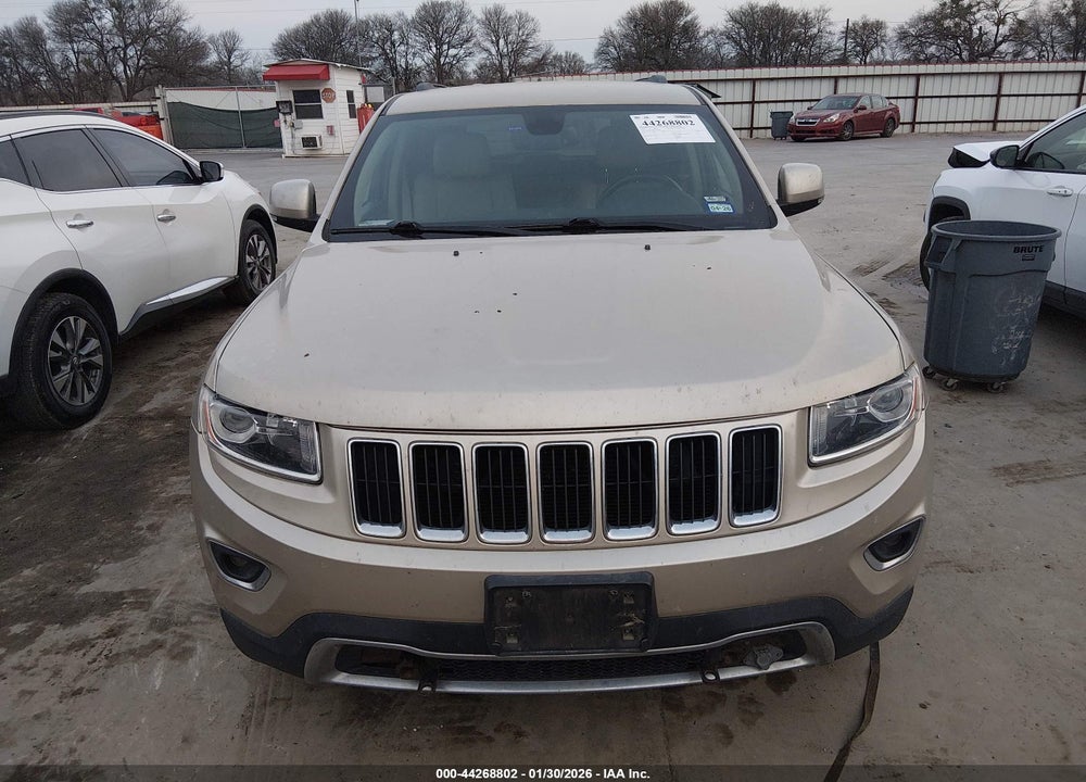 2014 JEEP GRAND CHEROKEE LIMITED VIN: 1C4RJFBG7EC467293