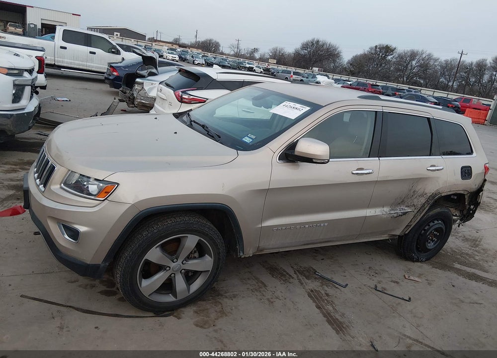 2014 JEEP GRAND CHEROKEE LIMITED VIN: 1C4RJFBG7EC467293