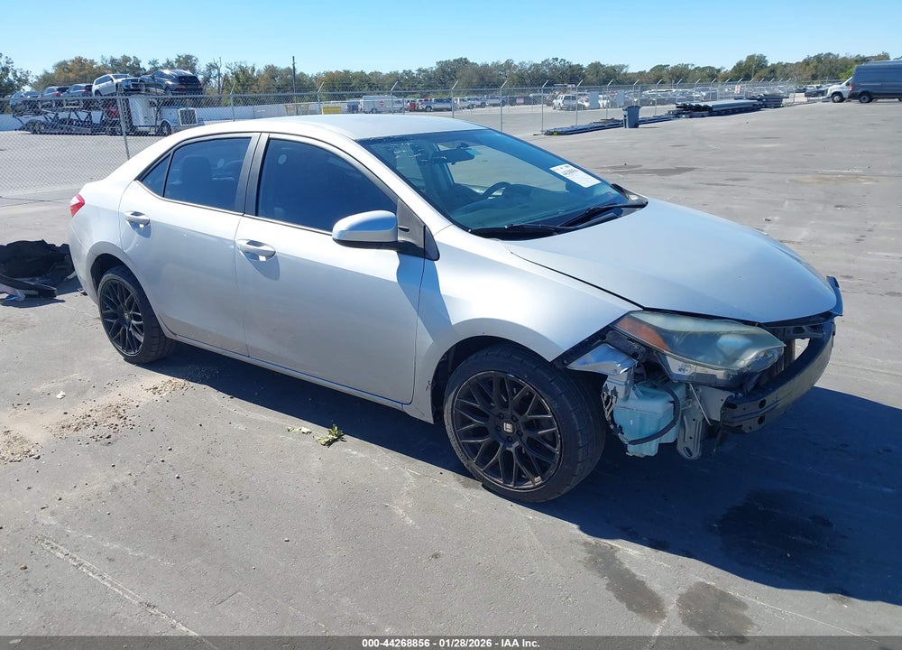 2015 TOYOTA COROLLA LE VIN: 2T1BURHE1FC275294