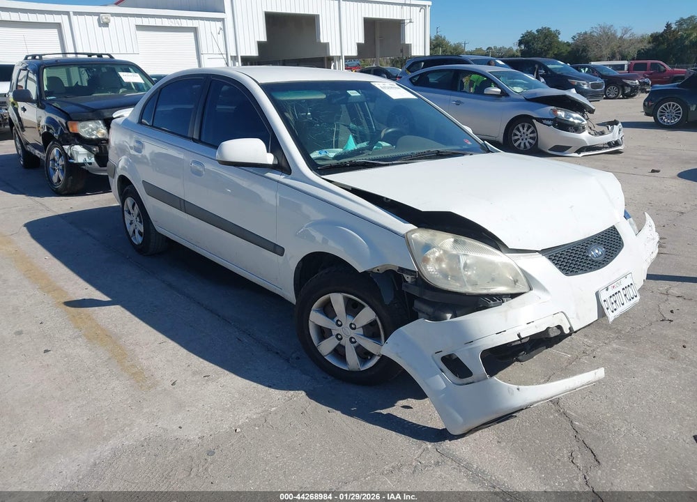 2009 KIA RIO LX VIN: KNADE223796446093