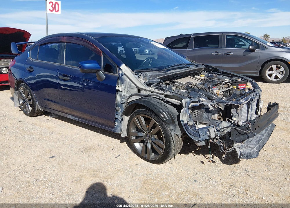 2015 SUBARU WRX PREMIUM VIN: JF1VA1D67F8831826