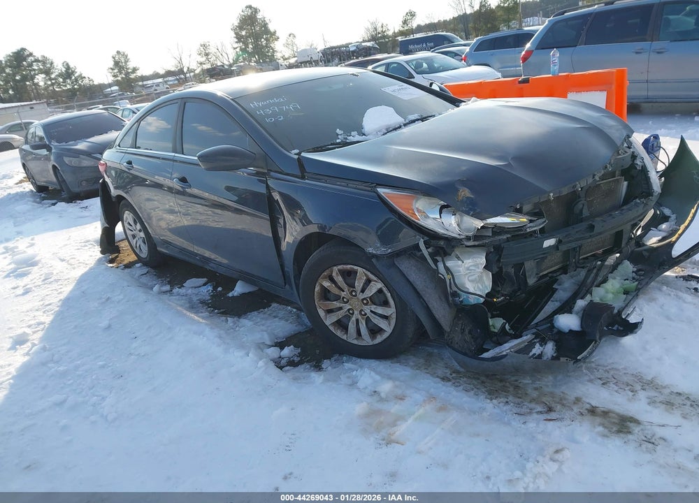 2011 HYUNDAI SONATA GLS VIN: 5NPEB4AC0BH169845