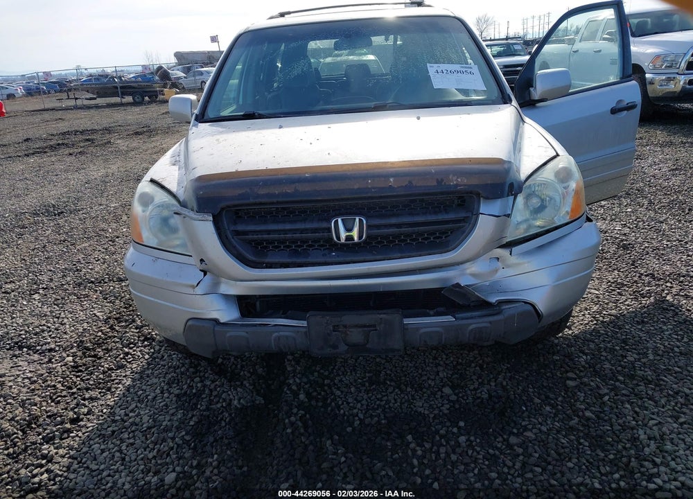 2005 HONDA PILOT EX-L VIN: 2HKYF18615H549684