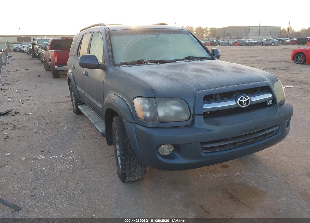 2005 TOYOTA SEQUOIA LIMITED V8 VIN: 5TDBT48A25S248968