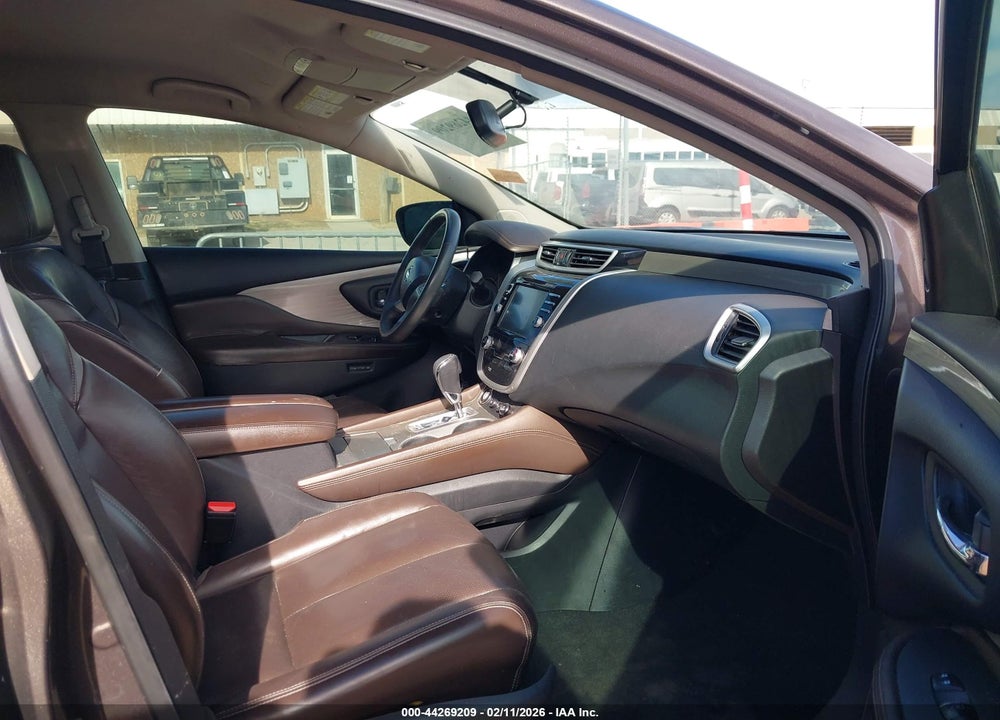 2015 NISSAN MURANO PLATINUM VIN: 5N1AZ2MG6FN220988