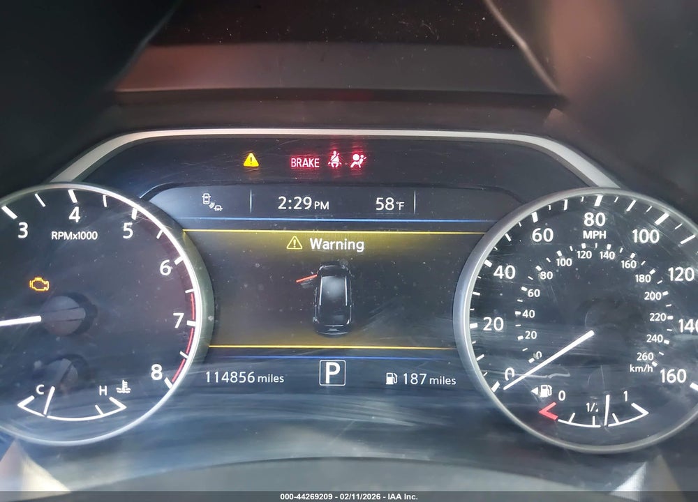 2015 NISSAN MURANO PLATINUM VIN: 5N1AZ2MG6FN220988