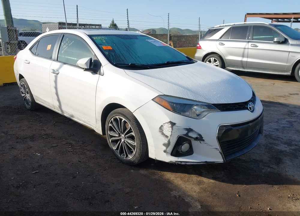 2014 TOYOTA COROLLA S PLUS VIN: 2T1BURHE2EC179043