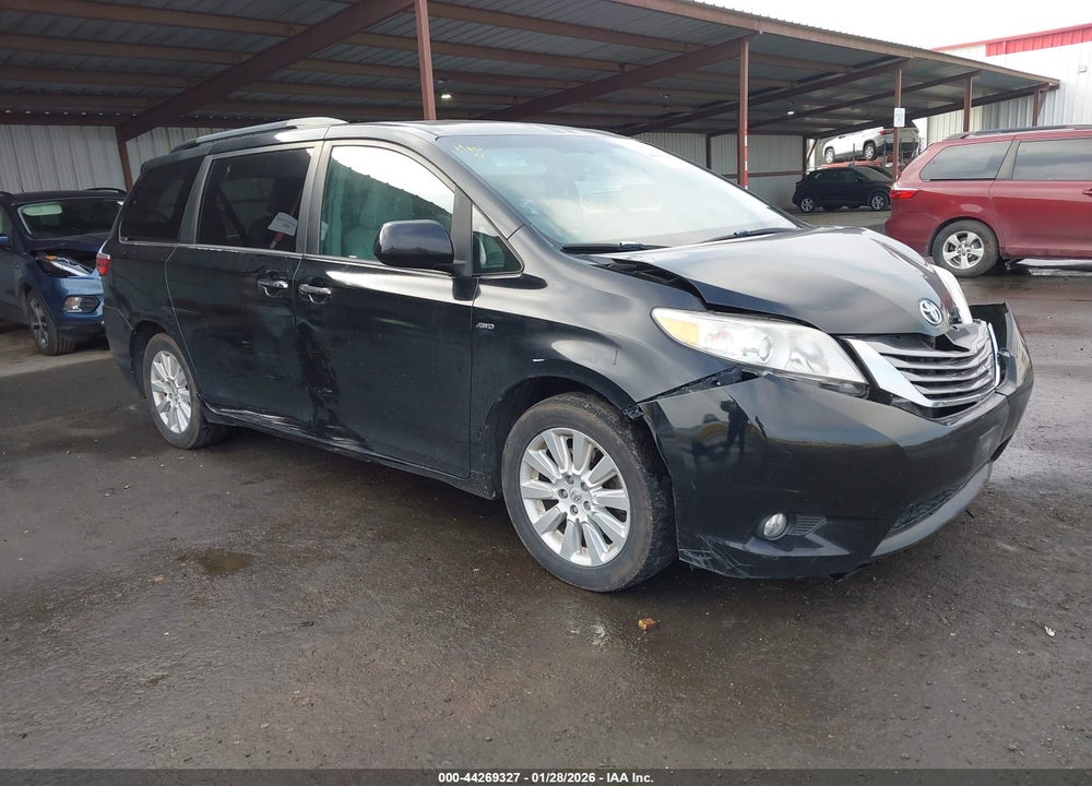 2016 TOYOTA SIENNA XLE 7 PASSENGER VIN: 5TDDK3DC7GS131211