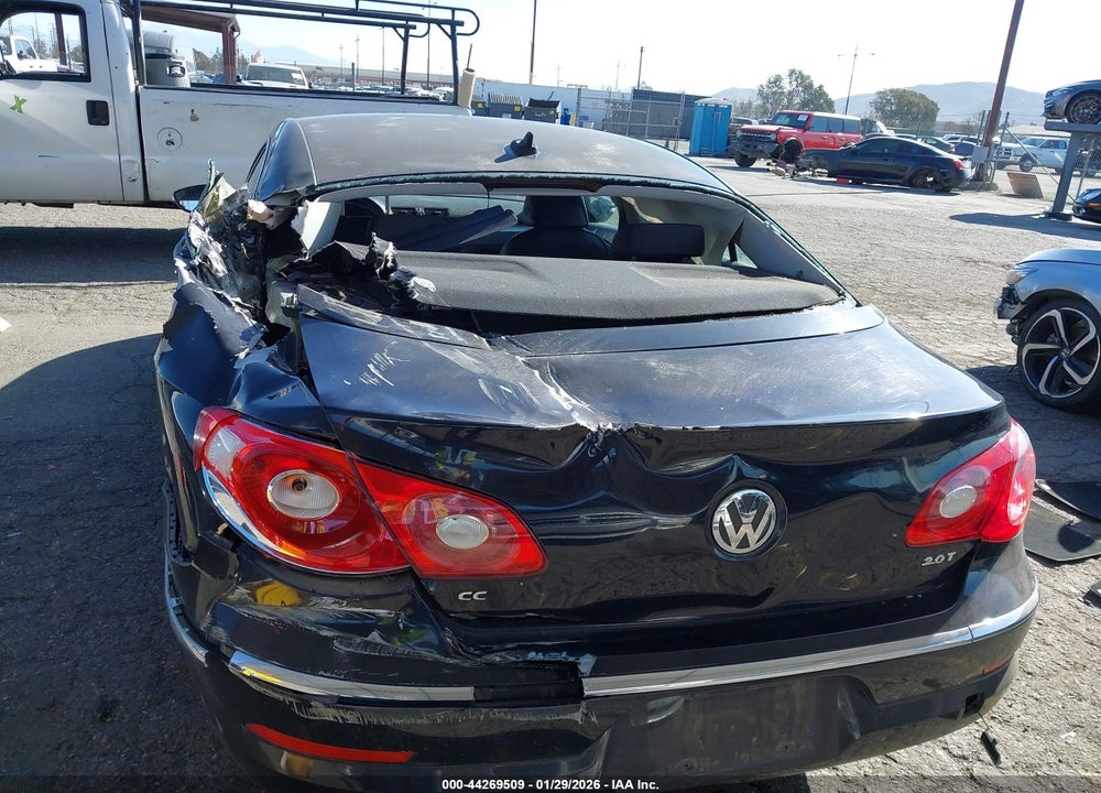 2010 VOLKSWAGEN CC SPORT VIN: WVWML9AN2AE517330