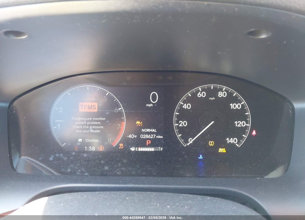 2025 HONDA HR-V AWD SPORT VIN: 3CZRZ2H50SM711717