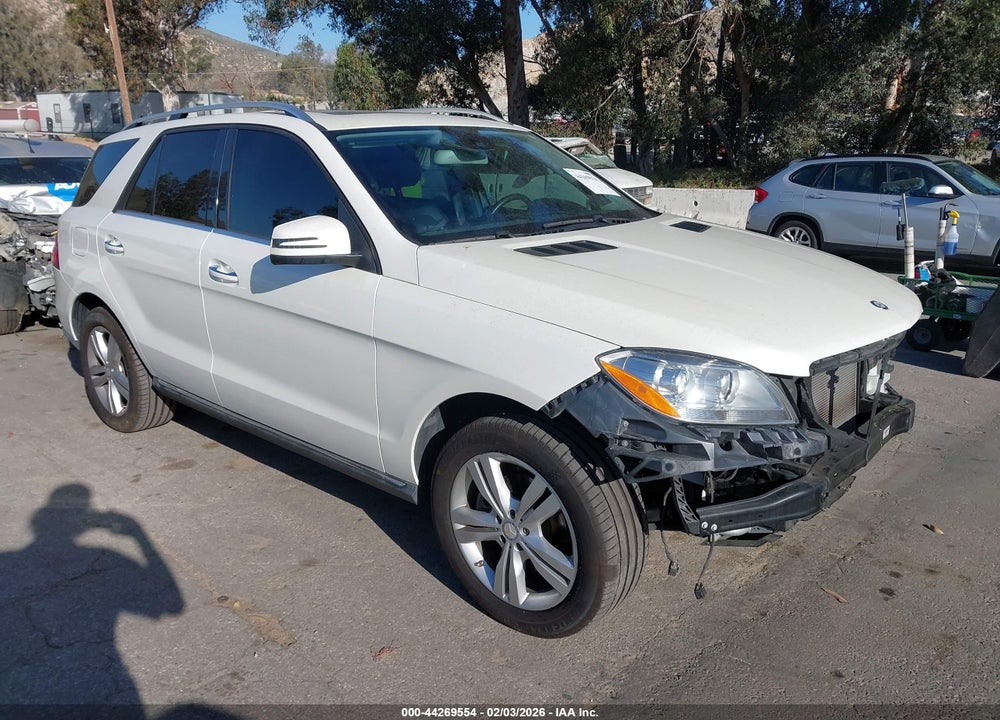 2013 MERCEDES-BENZ ML 350 VIN: 4JGDA5JB2DA155964