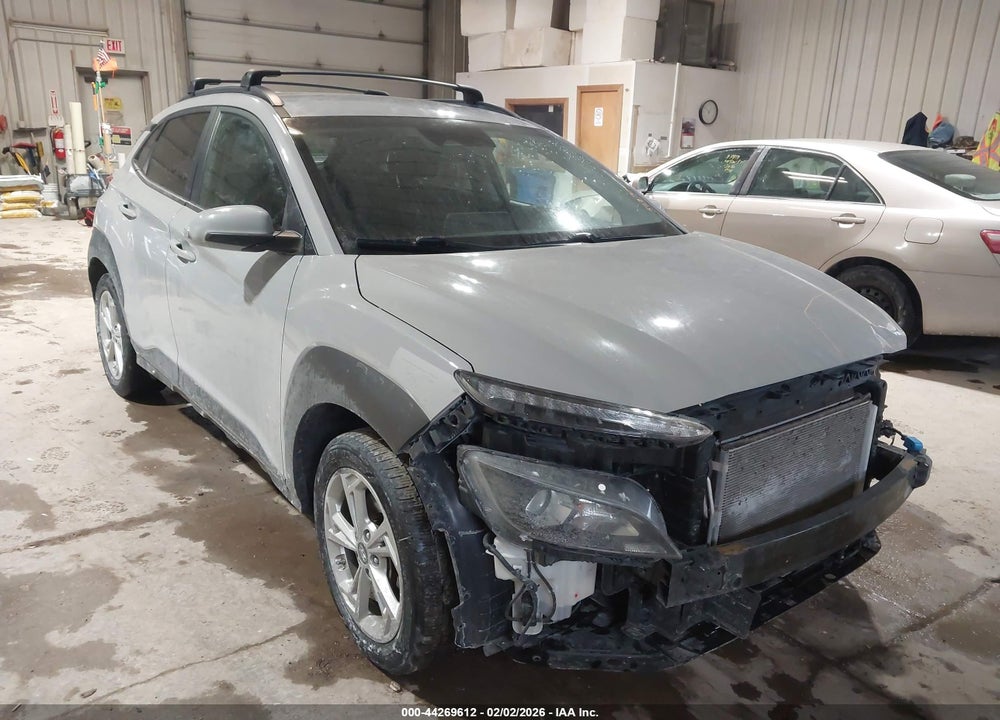2022 HYUNDAI KONA SEL VIN: KM8K6CAB2NU872216
