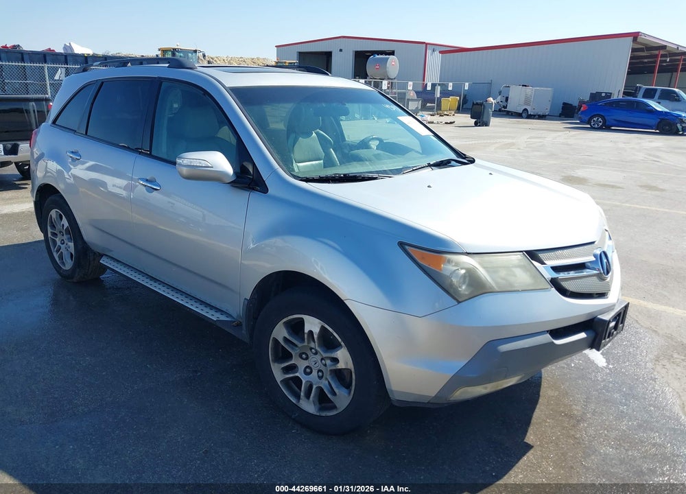 2007 ACURA MDX TECHNOLOGY PACKAGE VIN: 2HNYD28427H504592