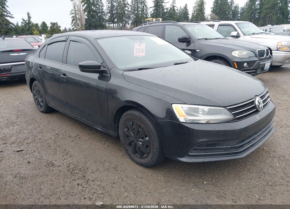 2015 VOLKSWAGEN JETTA 2.0L S VIN: 3VW2K7AJ7FM249868