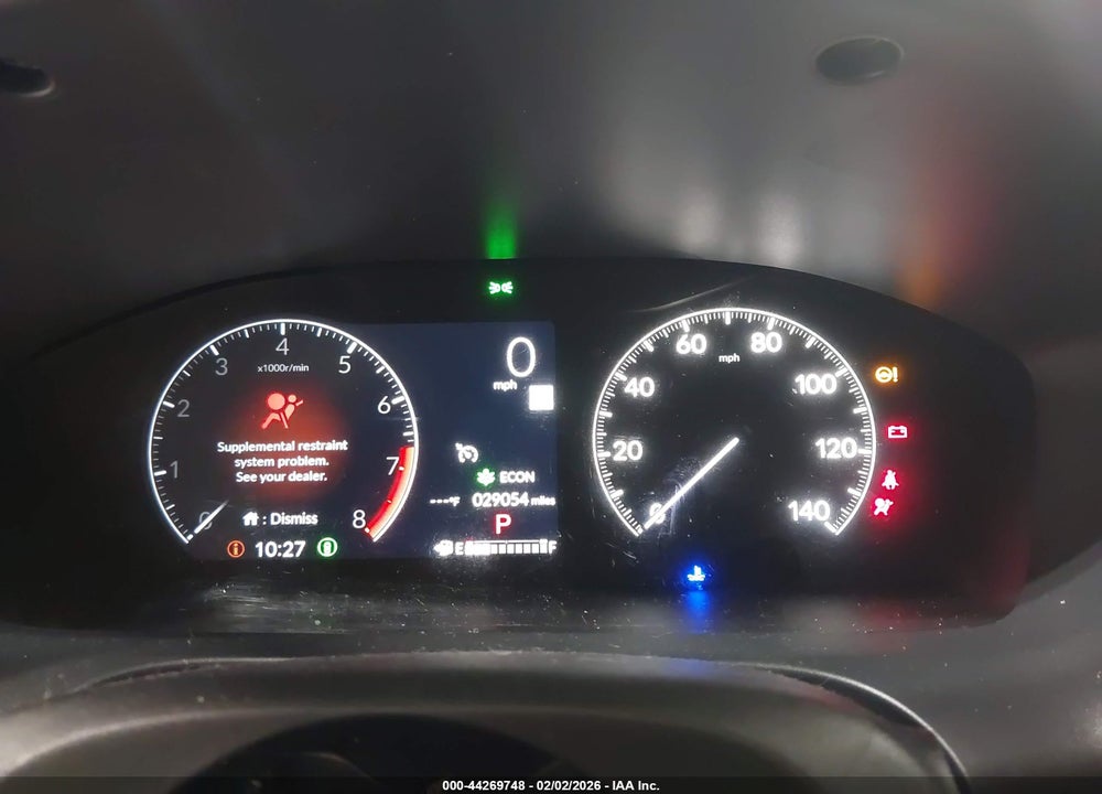2025 HONDA HR-V AWD SPORT VIN: 3CZRZ2H5XSM705682