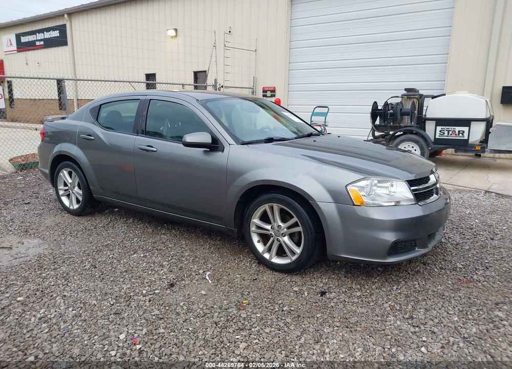 2012 DODGE AVENGER SXT VIN: 1C3CDZCB1CN190020