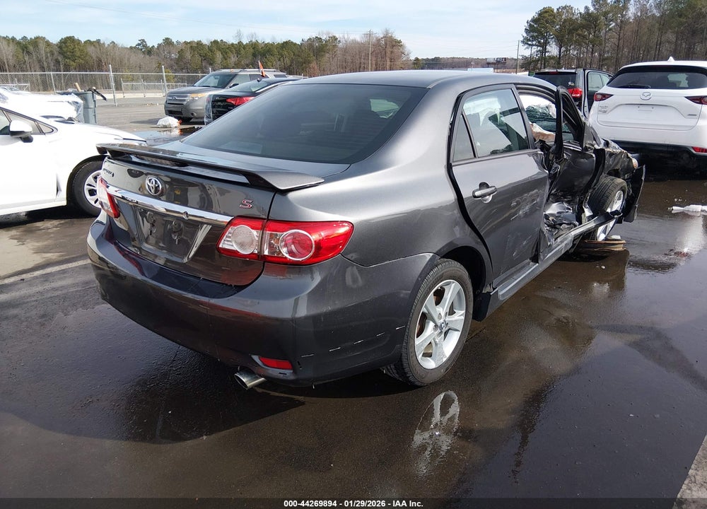 2013 TOYOTA COROLLA S VIN: 2T1BU4EE3DC056714