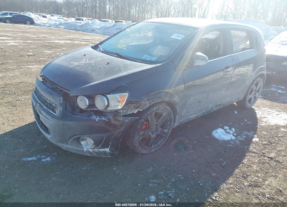 2016 CHEVROLET SONIC LTZ AUTO VIN: 1G1JE6SB9G4134282