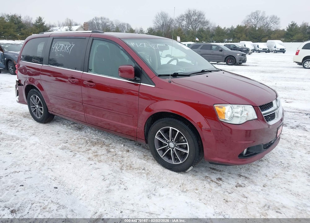 2017 DODGE GRAND CARAVAN SXT VIN: 2C4RDGCG7HR829761