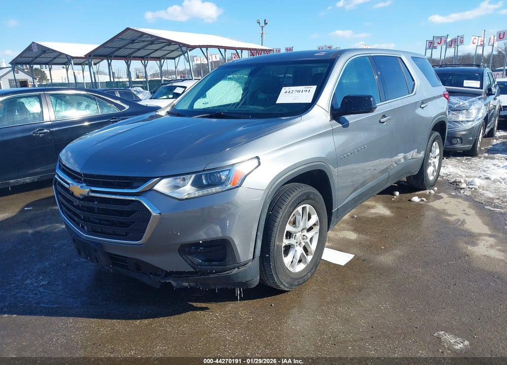 2018 CHEVROLET TRAVERSE LS VIN: 1GNERFKW5JJ112280