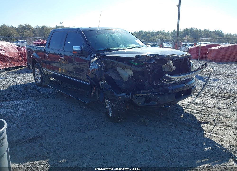 2013 FORD F-150 PLATINUM VIN: 1FTFW1EF8DFB50162