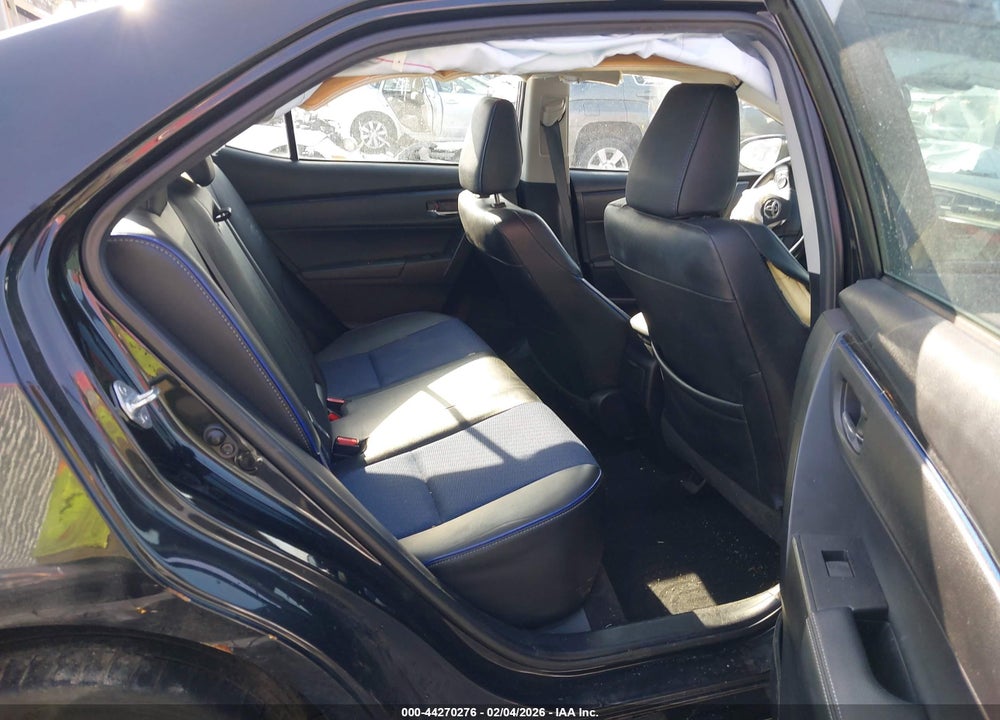 2017 TOYOTA COROLLA SE VIN: 2T1BURHE8HC916511