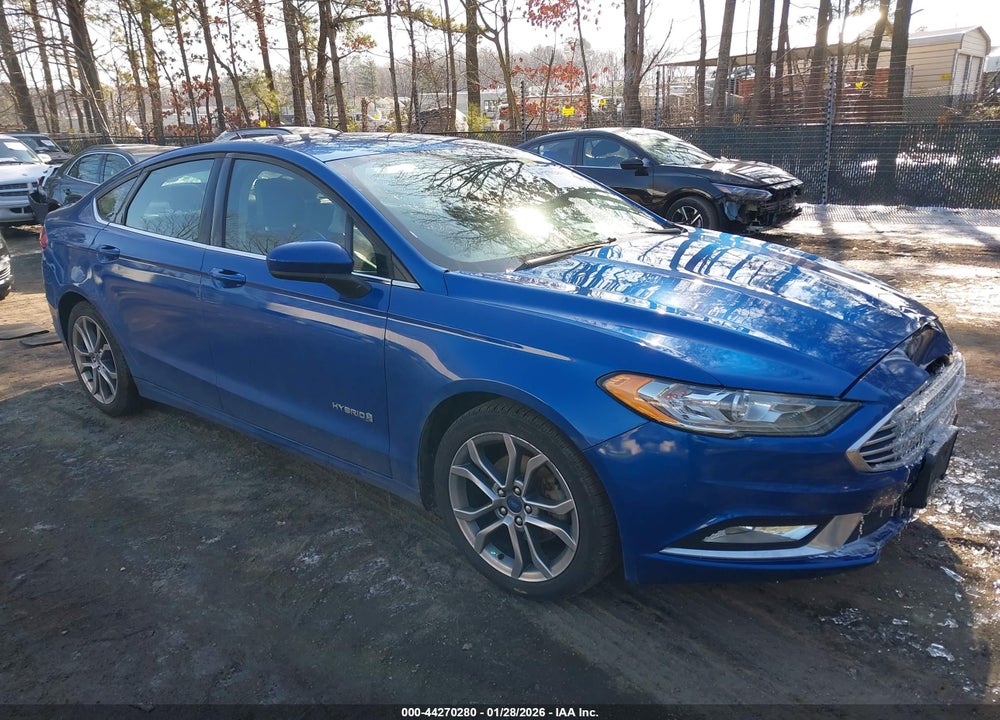 2017 FORD FUSION HYBRID SE VIN: 3FA6P0LU0HR160630
