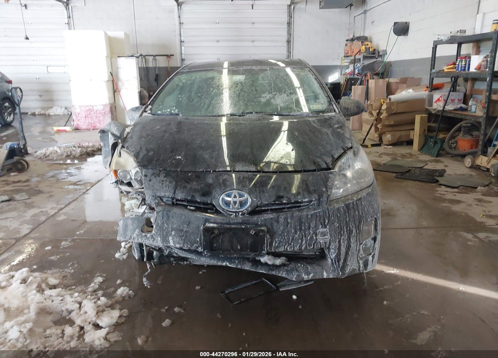 2011 TOYOTA PRIUS THREE VIN: JTDKN3DU7B5371395