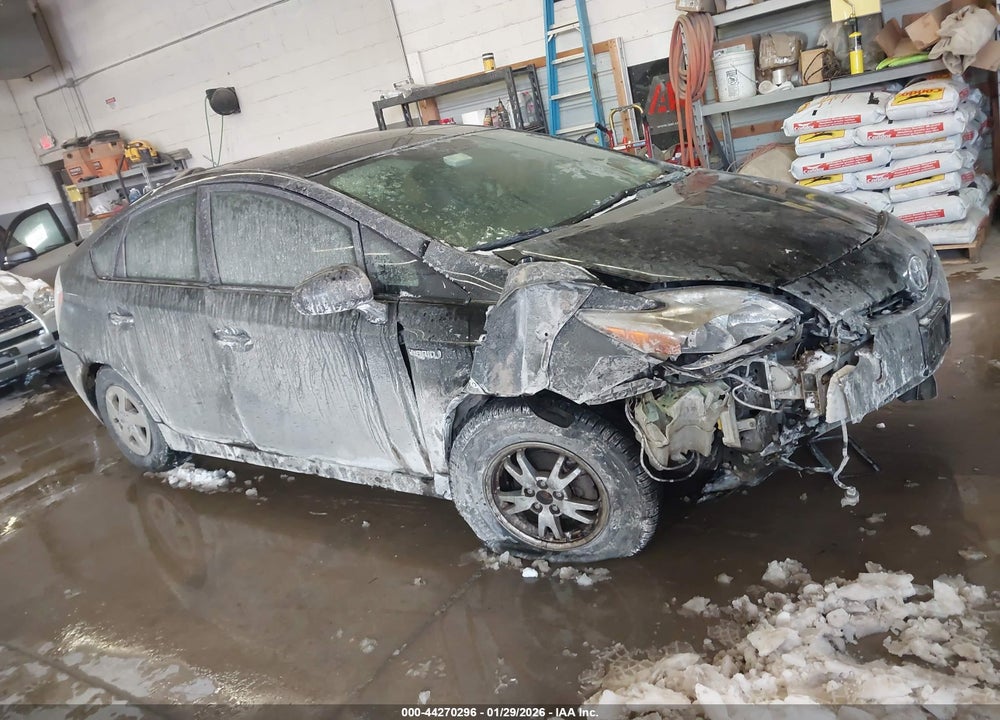 2011 TOYOTA PRIUS THREE VIN: JTDKN3DU7B5371395