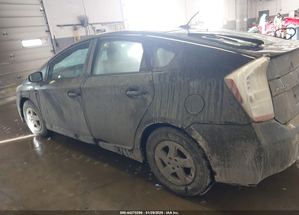 2011 TOYOTA PRIUS THREE VIN: JTDKN3DU7B5371395