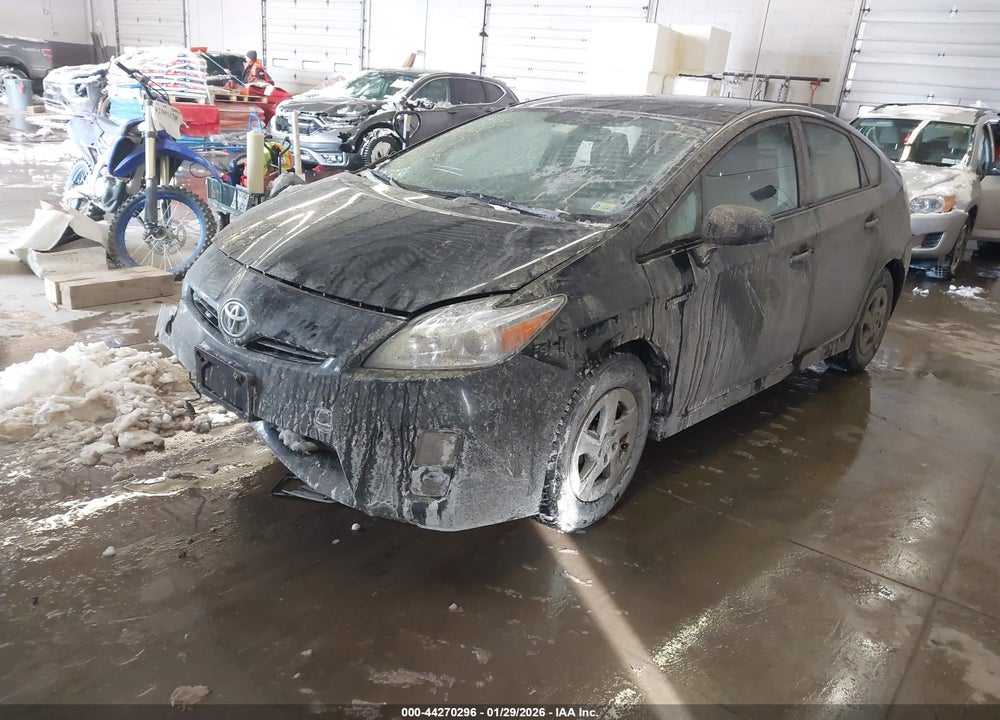 2011 TOYOTA PRIUS THREE VIN: JTDKN3DU7B5371395