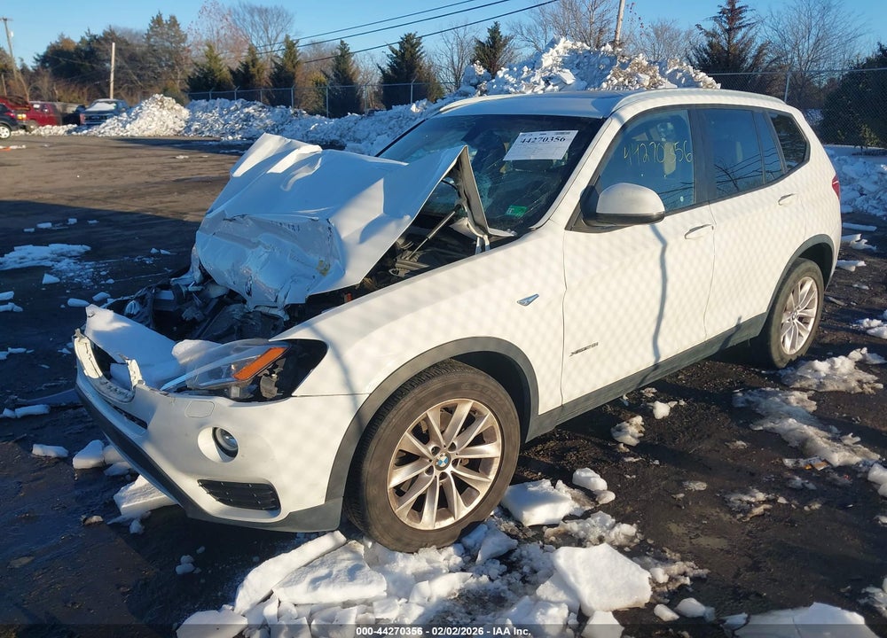 2017 BMW X3 XDRIVE28I VIN: 5UXWX9C31H0W69775