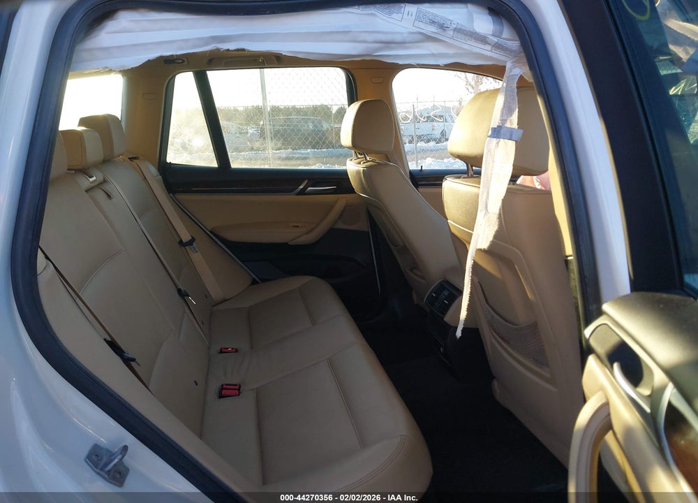 2017 BMW X3 XDRIVE28I VIN: 5UXWX9C31H0W69775