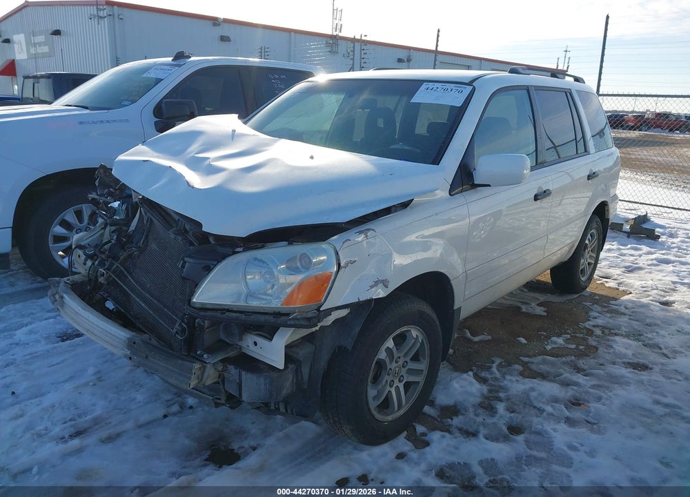 2005 HONDA PILOT EX VIN: 5FNYF18445B042730