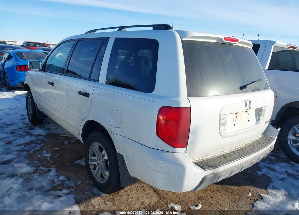 2005 HONDA PILOT EX VIN: 5FNYF18445B042730