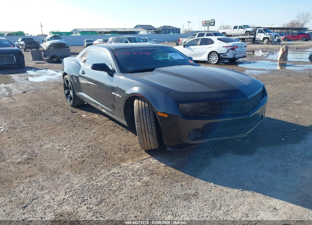 2013 CHEVROLET CAMARO 1LS VIN: 2G1FE1E34D9167504