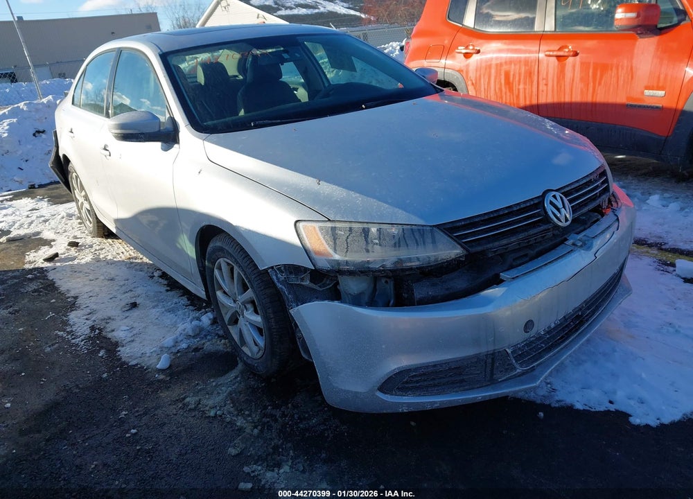2014 VOLKSWAGEN JETTA 1.8T SE VIN: 3VWD17AJ7EM404512