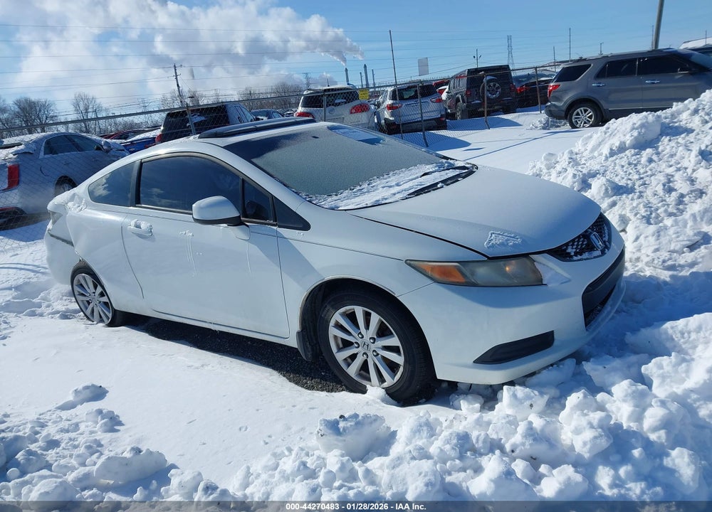2012 HONDA CIVIC EX VIN: 2HGFG3B82CH527792