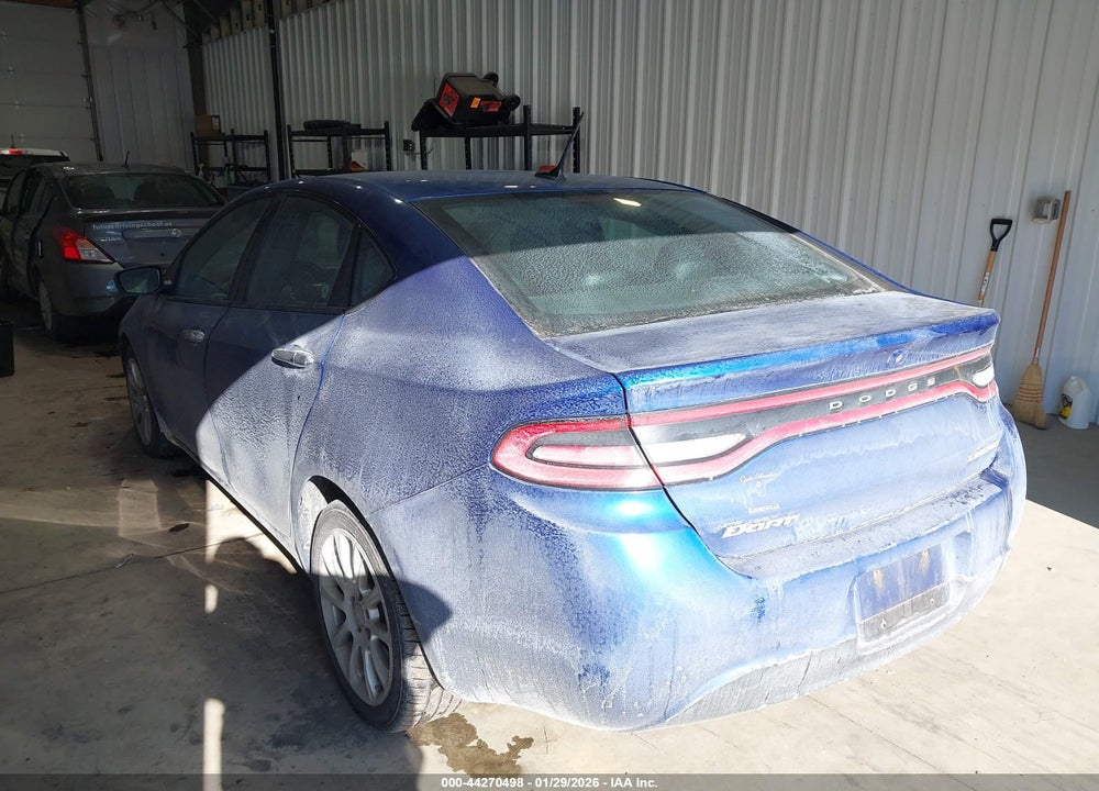 2013 DODGE DART LIMITED VIN: 1C3CDFCA9DD326729