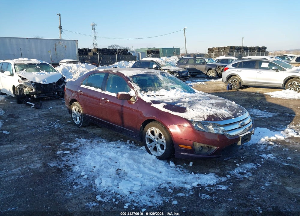 2012 FORD FUSION SE VIN: 3FAHP0HA6CR288208