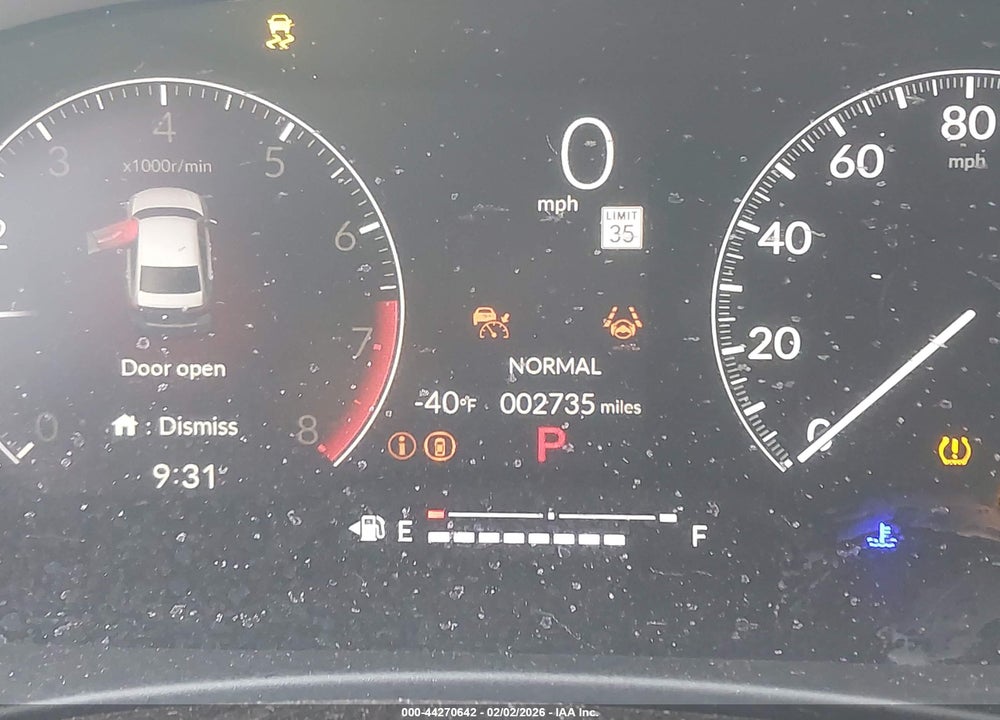 2025 HONDA CIVIC SPORT VIN: 2HGFE2F58SH569690