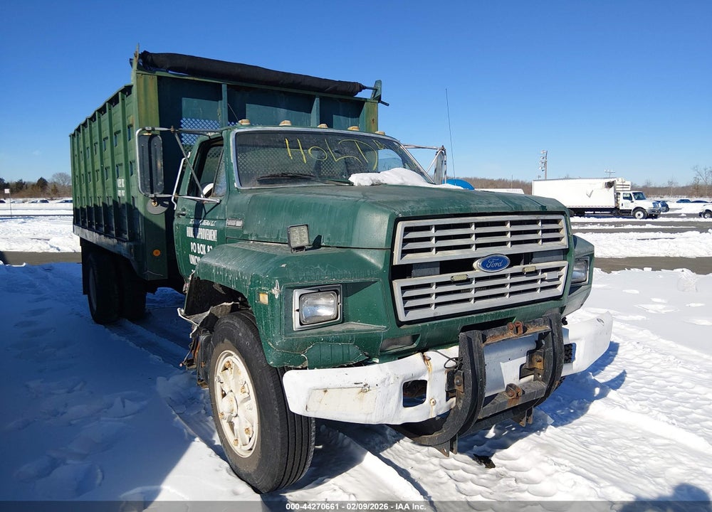 1986 FORD F700 VIN: 1FDWF70H0GVA05540