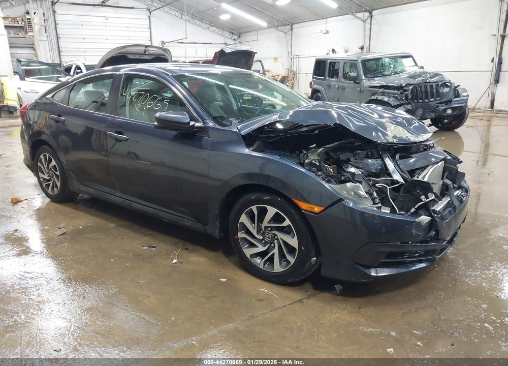 2018 HONDA CIVIC EX VIN: 2HGFC2F77JH531096