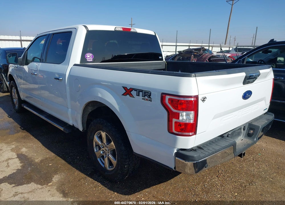 2019 FORD F-150 XLT VIN: 1FTEW1E44KFB70304