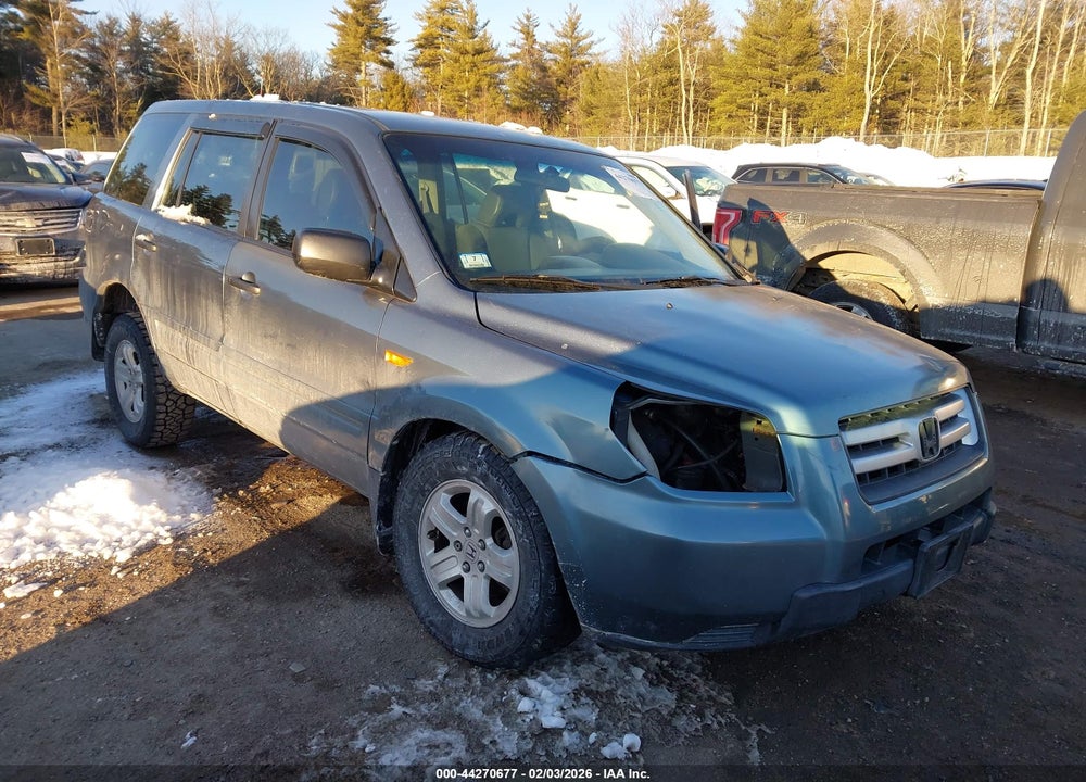 2006 HONDA PILOT LX VIN: 2HKYF18126H553846